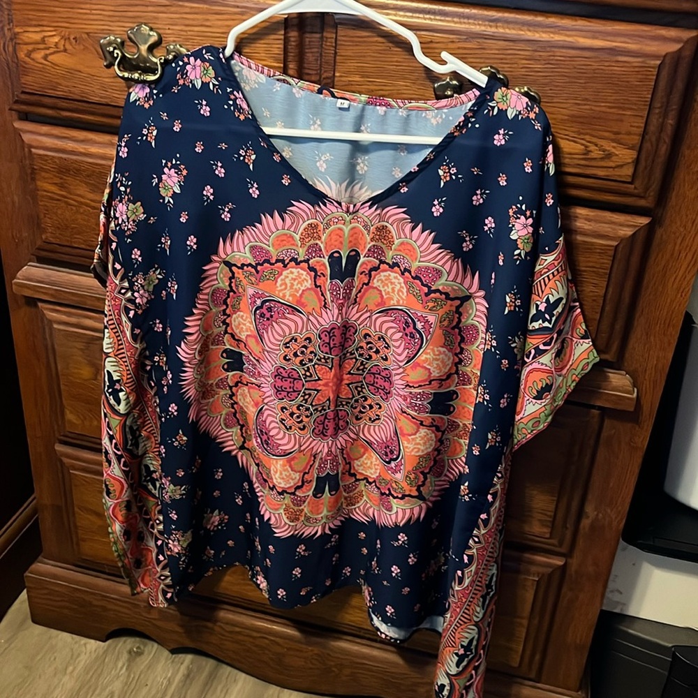 Bohemian top size medium